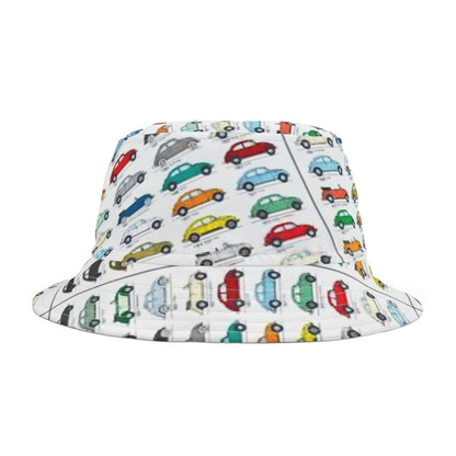 EVOLUTION OF THE VW BEETLE  Bucket Hat (AOP)