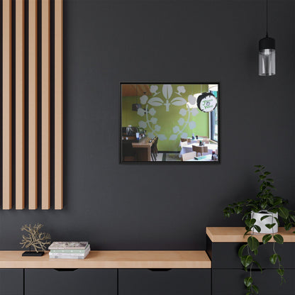 Japan West Findlay O. Modern Botanical Canvas Art - Framed Wall Decor for Dining Spaces