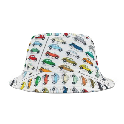 EVOLUTION OF THE VW BEETLE  Bucket Hat (AOP)