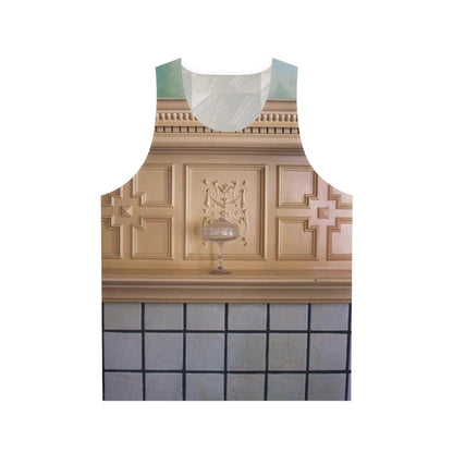 Fireplace Squares High Tower 1109 S Main St  Unisex Tank Top (AOP)