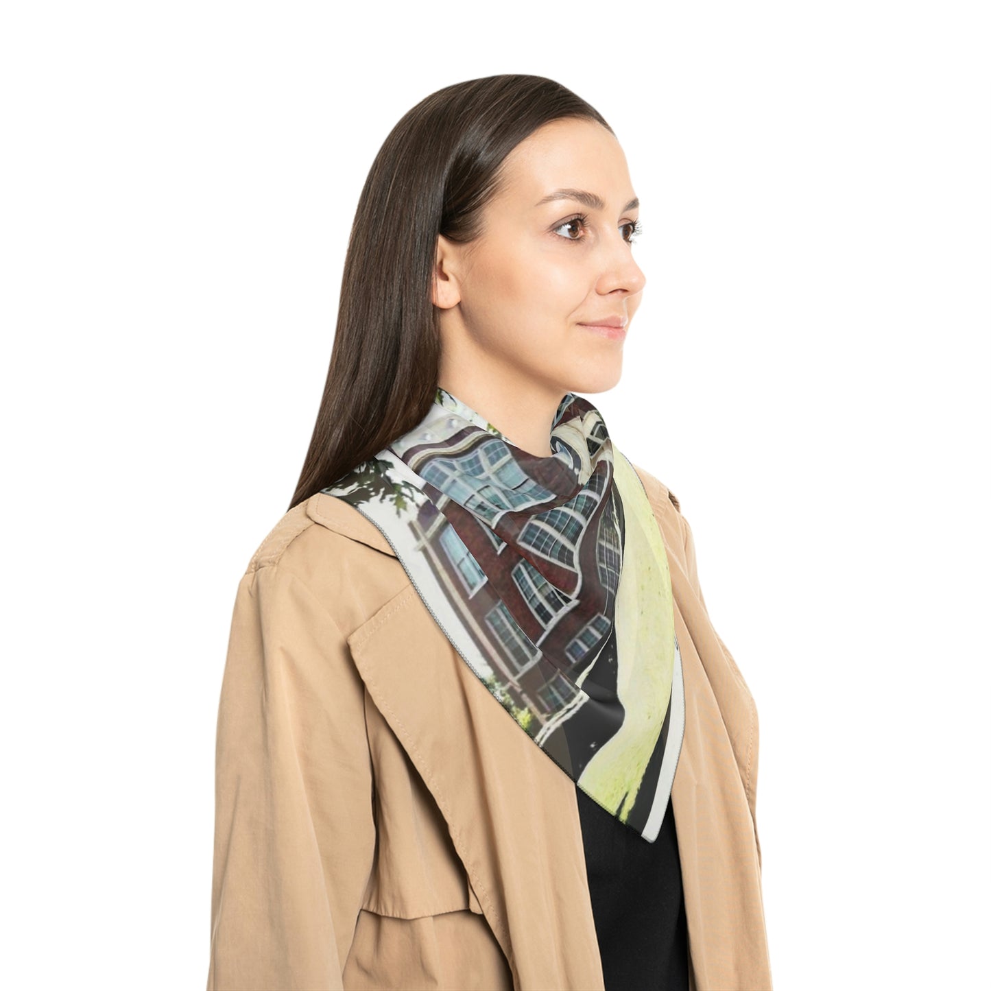 Donnell Junior High ENTRANCE 45840 Collection Poly Scarf