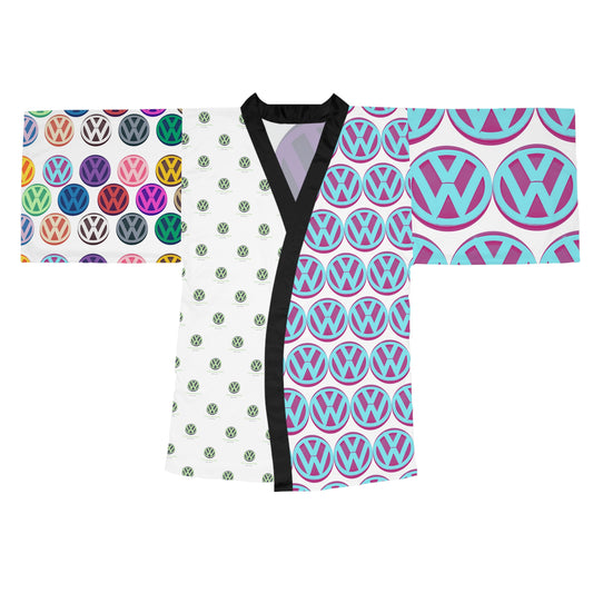 VM MULTI COLORS Long Sleeve Kimono Robe (AOP)