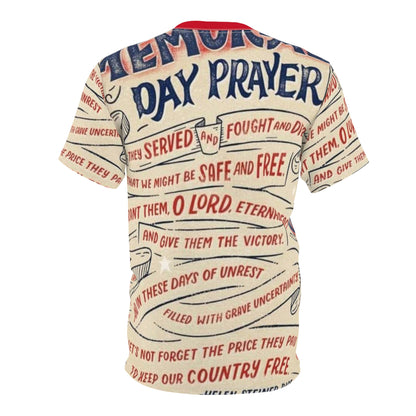 A Memorial Day Prayer Unisex Cut & Sew Tee (AOP)
