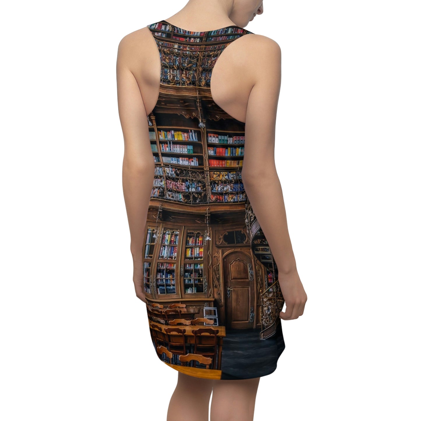 Sammlung Cut &amp; Sew Racerback-Kleid der Münchner Stadtrechtsbibliothek (AOP)