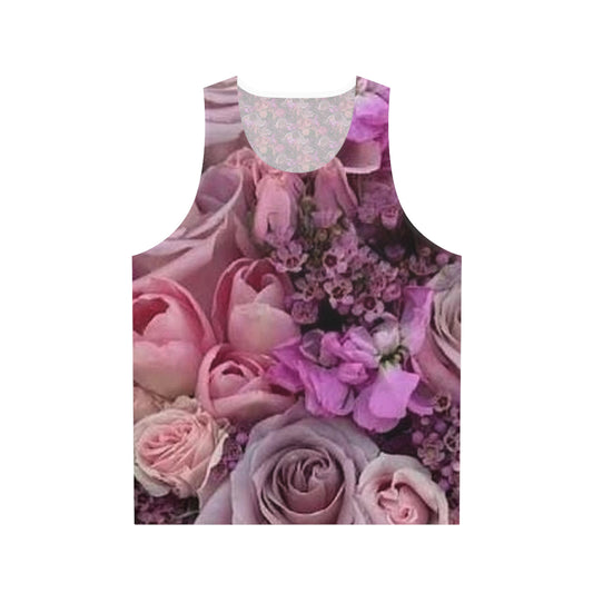 “Everyone needs a Jess” Florals Unisex Tank Top (AOP)