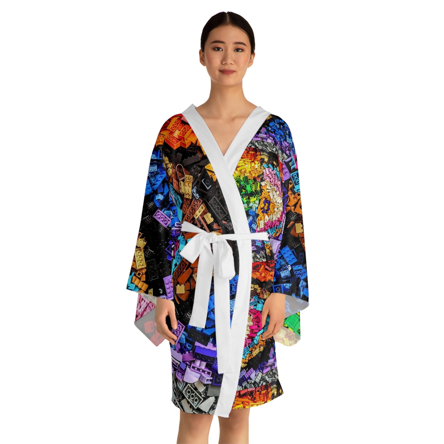 PRiDE 2023 Long Sleeve Kimono Robe (AOP)