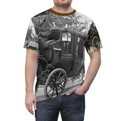 Henry Ford 1903 Unisex Cut &amp; Sew T-Shirt (AOP)