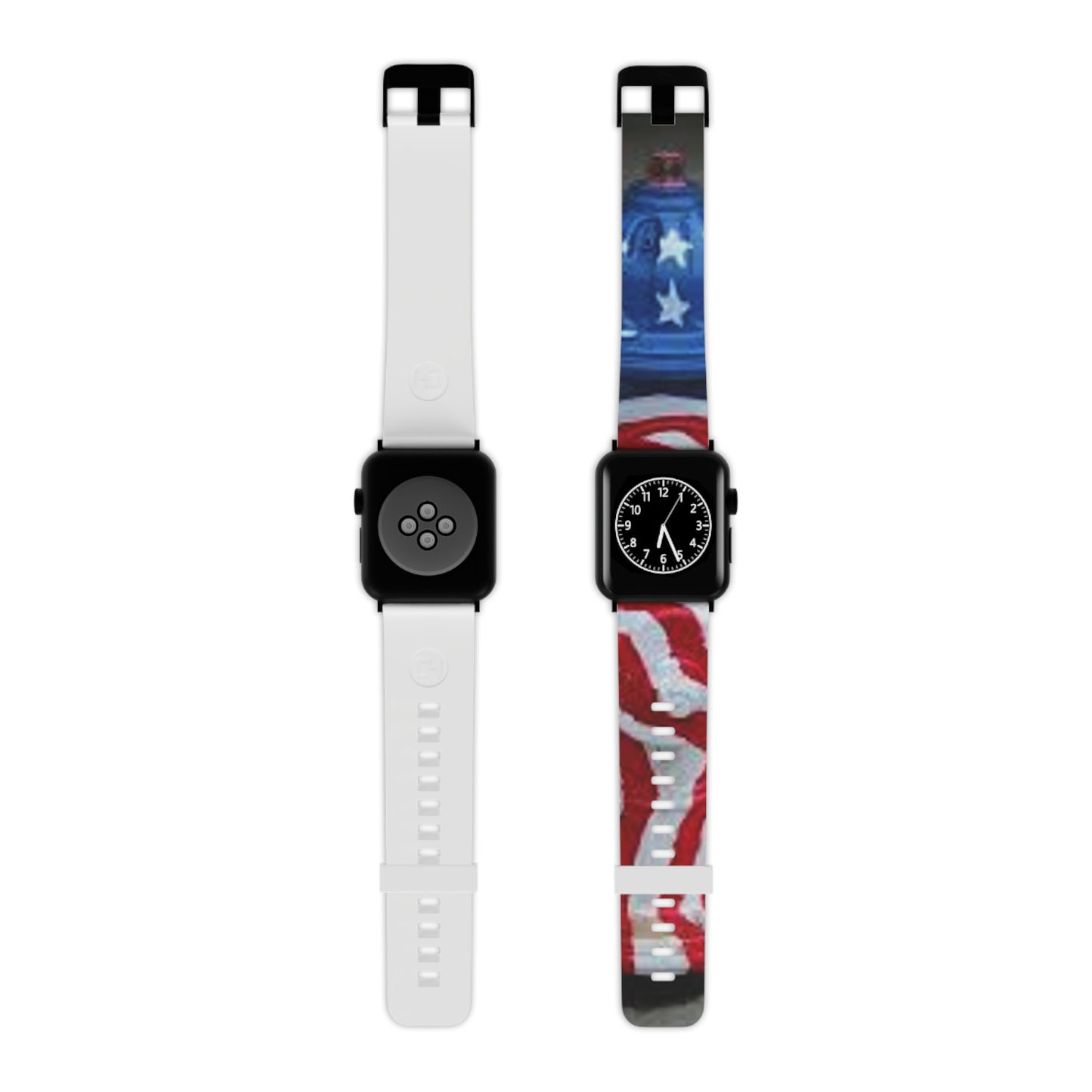 Patriotisches Feuerhydranten-Uhrenarmband für die Apple Watch