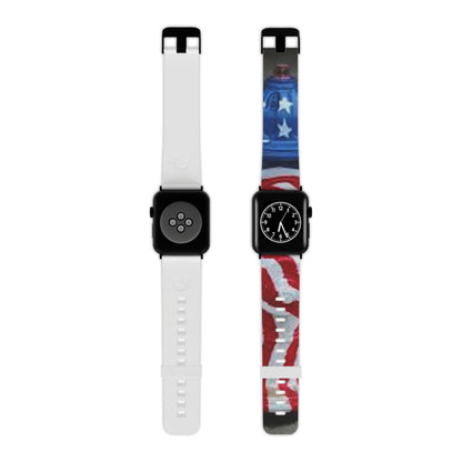 Patriotic Fire Hydrant Watch Band for Apple Watch