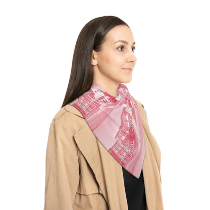 Central Junior High 45840 School Colors Cut Collection Poly Scarf