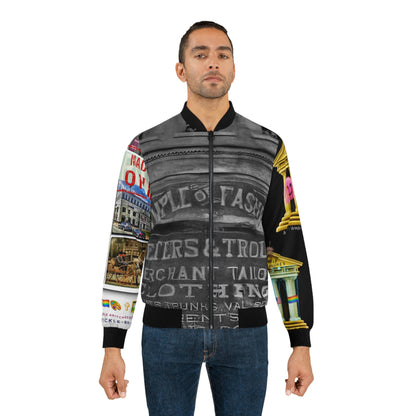 Temple of Fashion / Temple of Tickle Britches Men's Bomber Jacket (AOP)