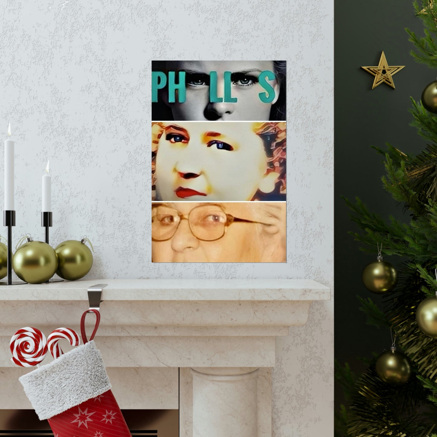 PHYLLIS 3 ways Premium Matte Vertical Posters