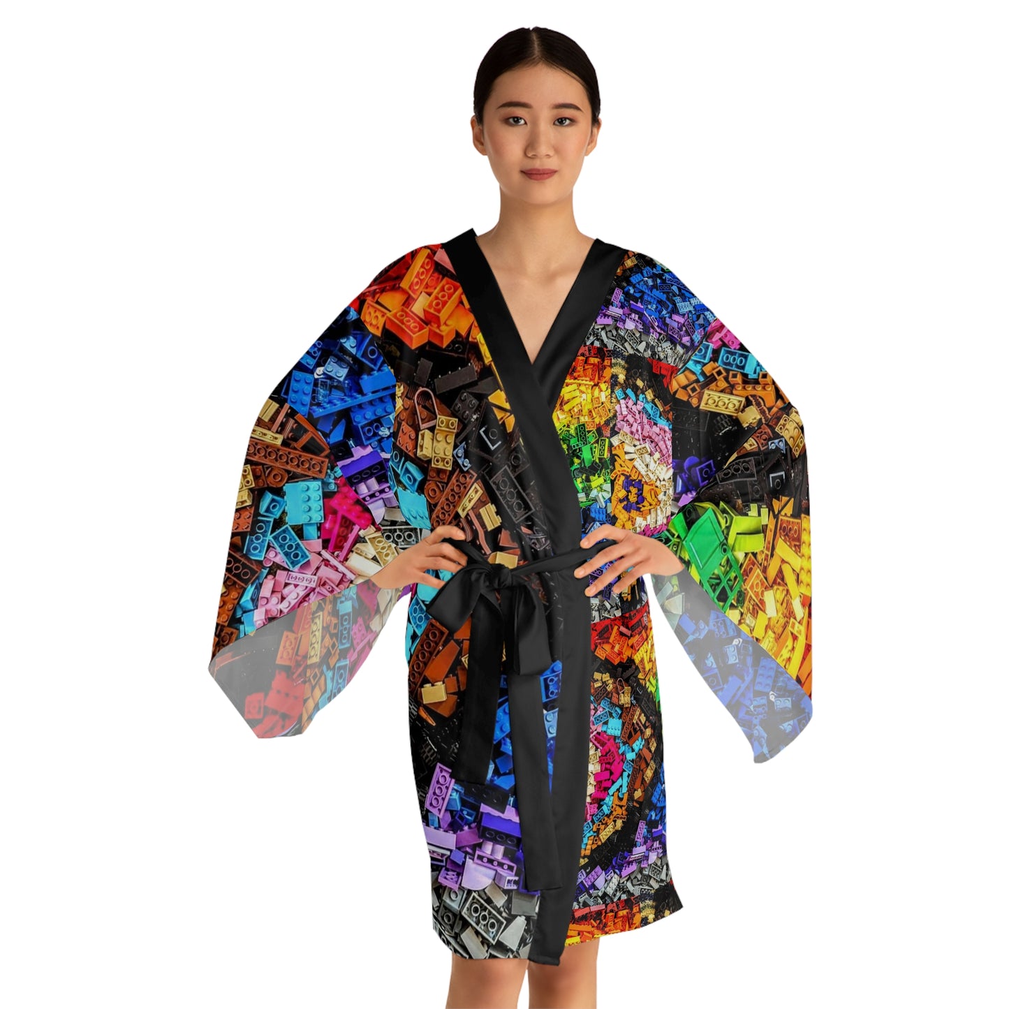 PRiDE 2023 Long Sleeve Kimono Robe (AOP)
