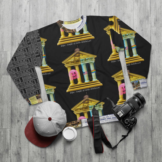 Tempel der Mode / Tempel der Tickle Britches Unisex Sweatshirt (AOP)