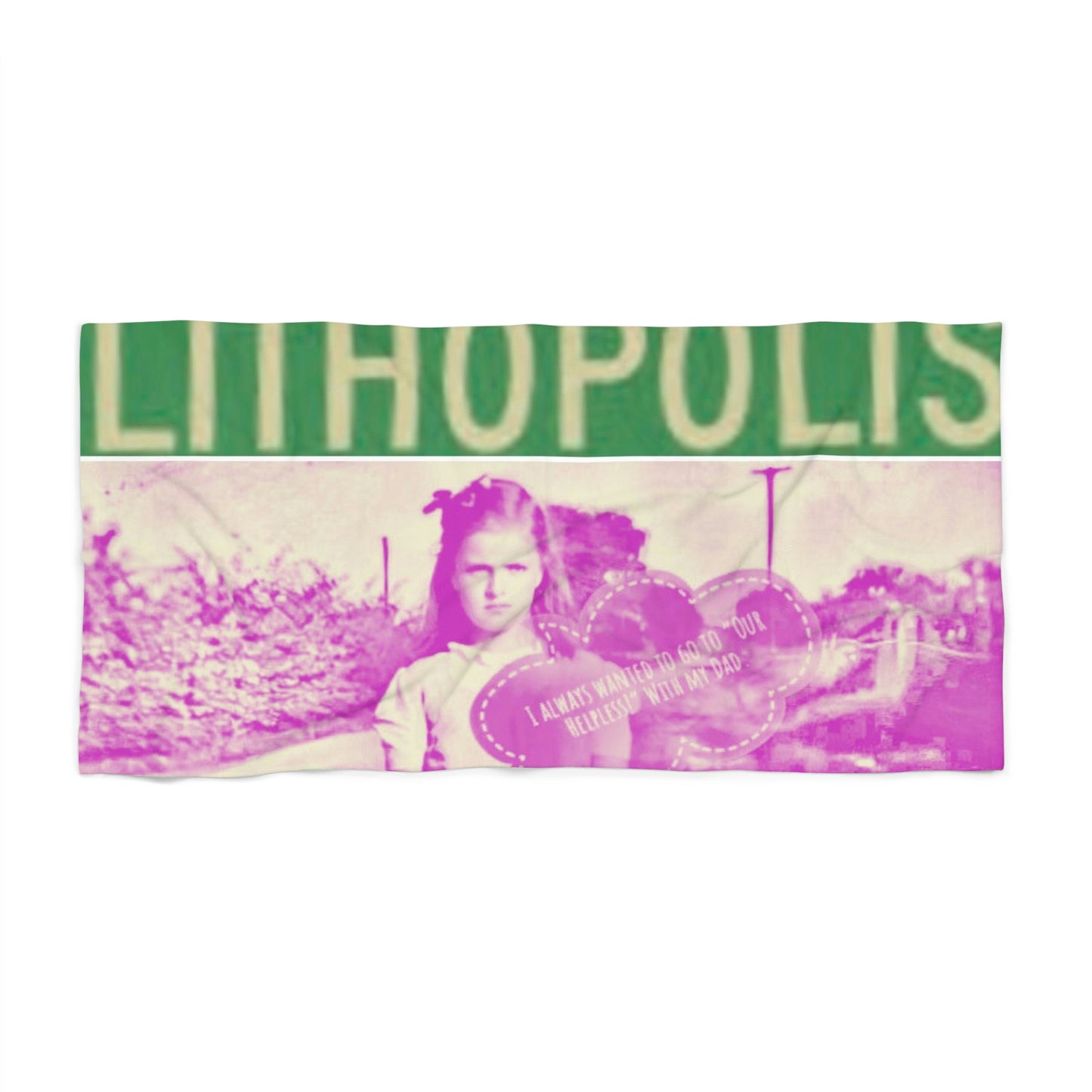 Phyllis Lithopolis Beach Towel