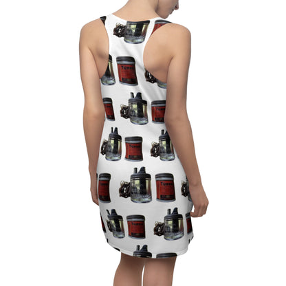 Dr Drake’s Glessco 45840 Women's Cut & Sew Racerback Dress (AOP)