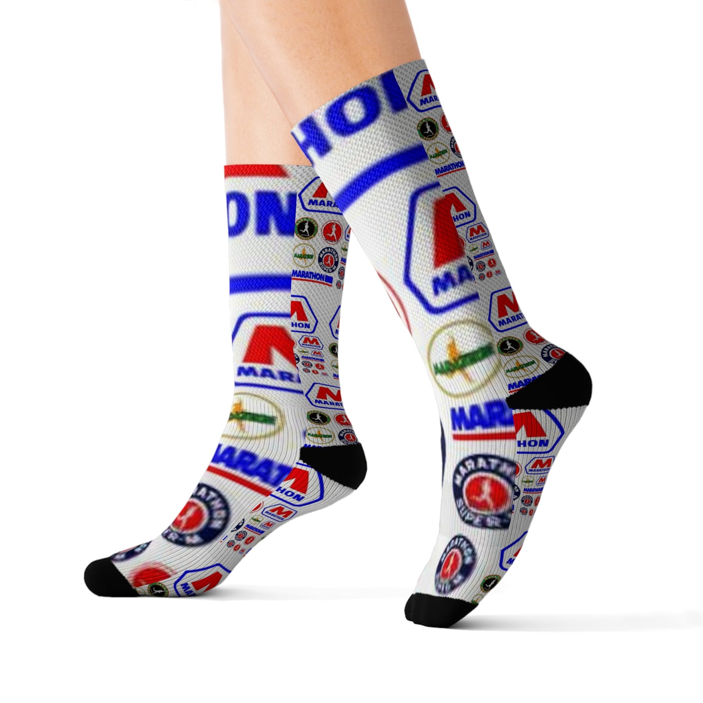 Marathon Logos Sublimation Socks