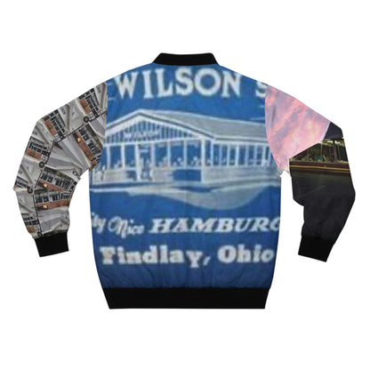 “2 With” the Wilson’s Collection Men's Bomber Jacket (AOP)
