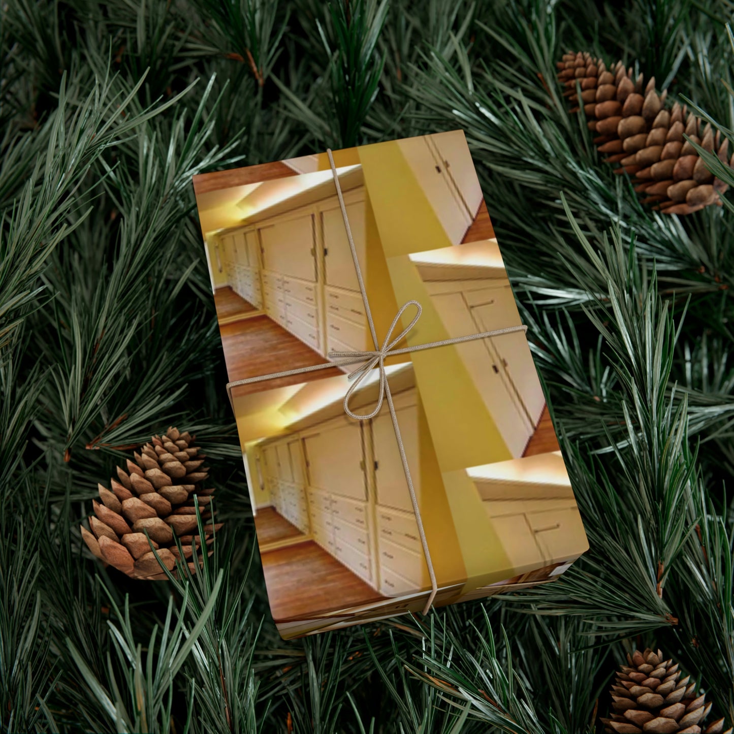 2200 S Main inspired GOLD Gift Wrap