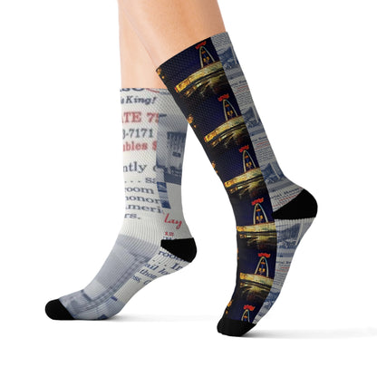 Imperial House Imperial Inn 45840 socks Sublimation Socks
