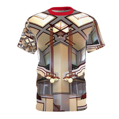 Art Deco Unisex Cut &amp; Sew T-Shirt (AOP)