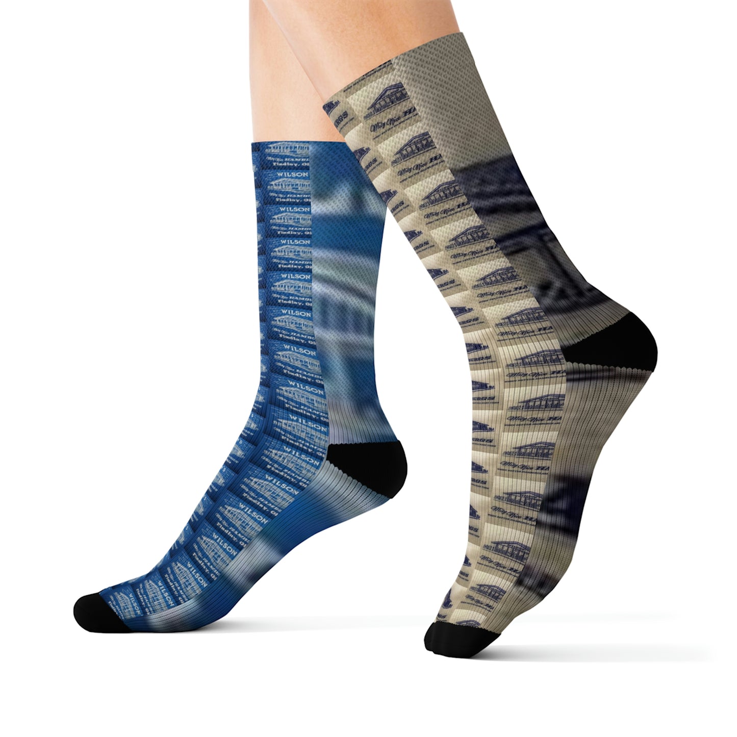 Wilson’s logo the Wilson’s 45840 Collection Sublimation Socks
