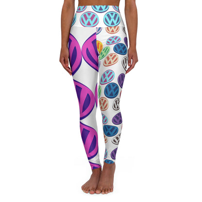 Volkswagen Multi Mystic Yoga-Leggings mit hoher Taille (AOP)