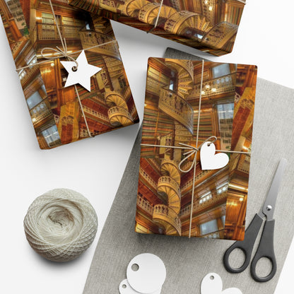 Library Collection Gift Wrap