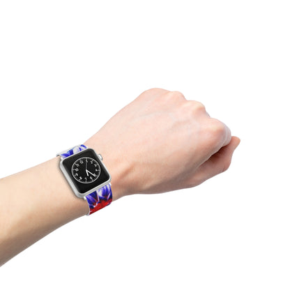 Rot, Weiß und Bloom 45840 Uhrenarmband für Apple Watch