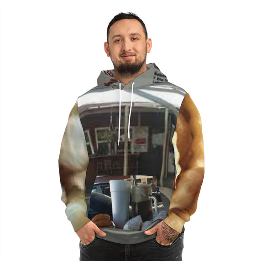Lima Ave Rootbeer Stand Fashion Hoodie (AOP)