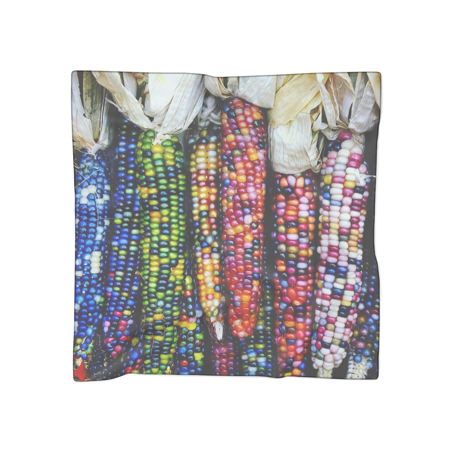 Rainbow Corn Collection Poly Scarf