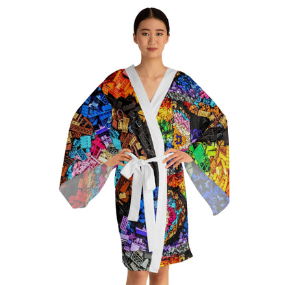 PRIDE 2023 Langarm-Kimono-Robe (AOP)