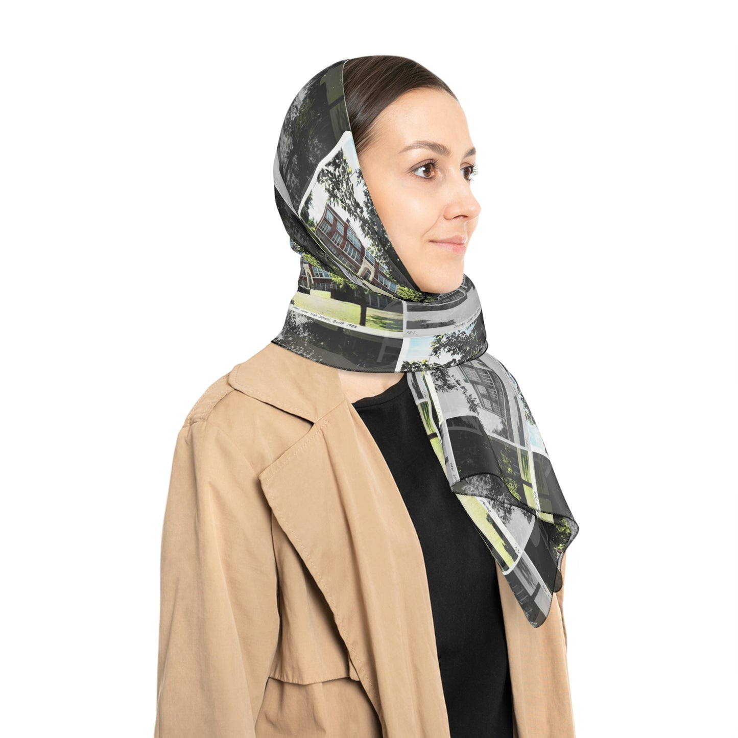 Donnell Junior High 45840 Collection Poly Scarf