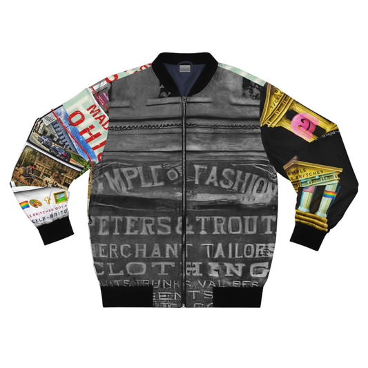 Temple of Fashion / Temple of Tickle Britches Herren Bomberjacke (AOP)