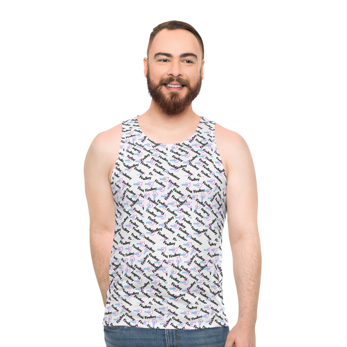 Findlay Ohio All over Unisex Tank Top (AOP)