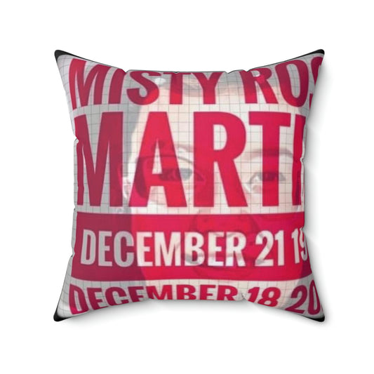 In Memoriam Misty Vincent Spun Polyester Square Pillow