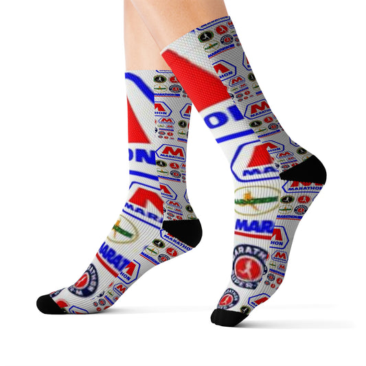 Marathon Logos Sublimation Socks