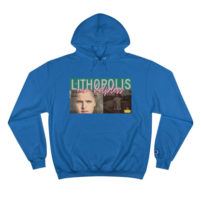 Lithopolis – „unser hilfloser“ Champion-Hoodie