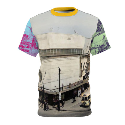 400 Block S Main Unisex Cut &amp; Sew T-Shirt (AOP)
