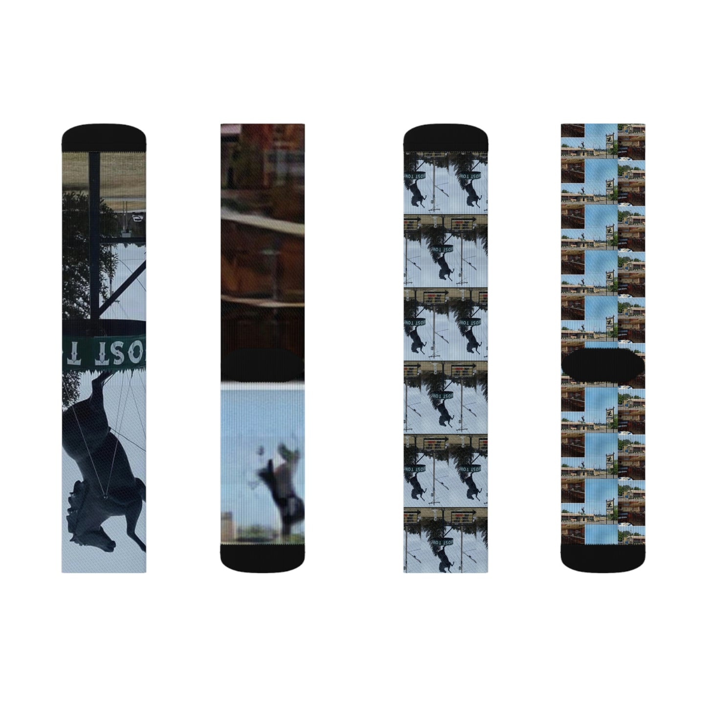 Dark Horse Ghost Town 3100 N Main 45840 Collection Sublimation Socks