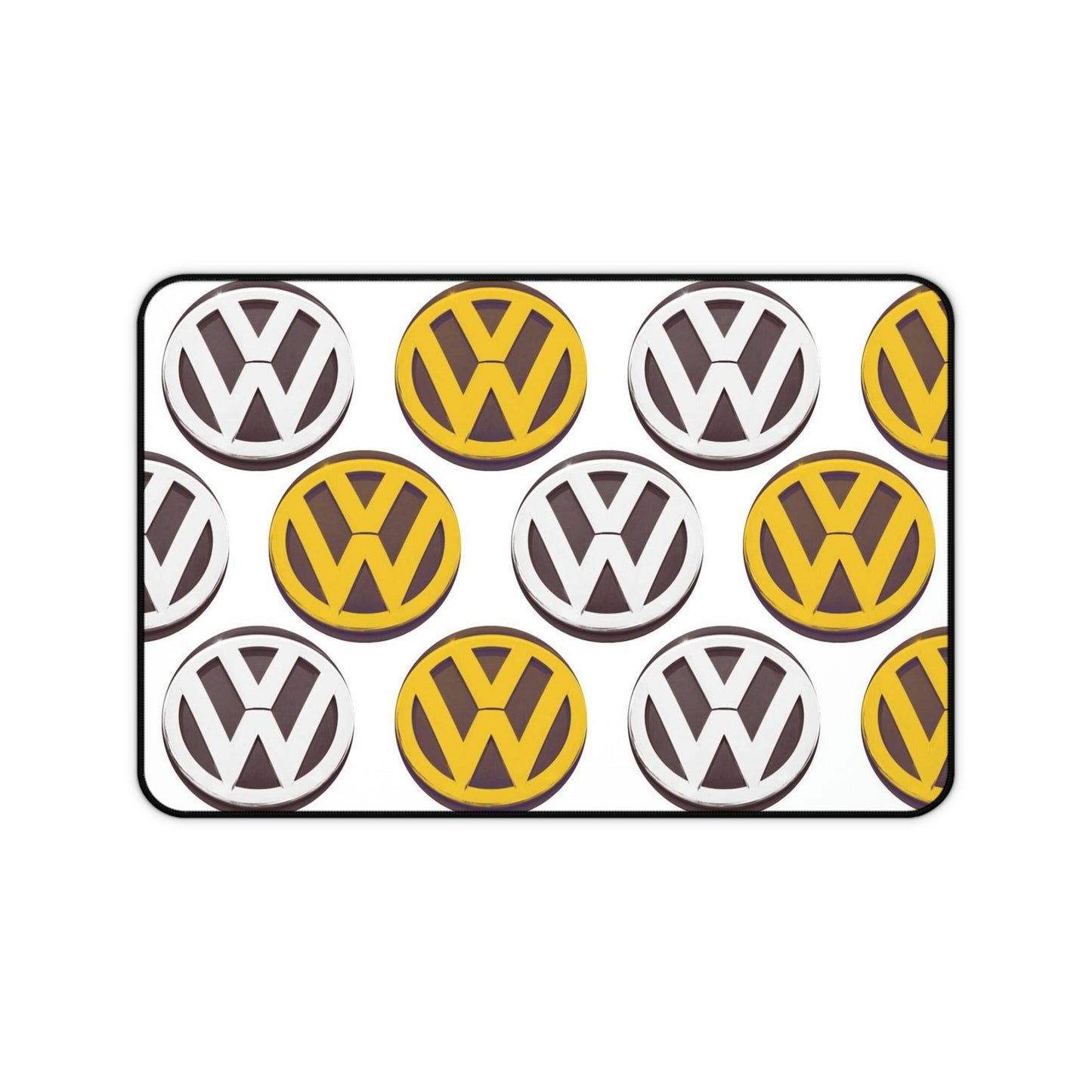 VolksWagen VW Mono Senf Schreibtischunterlage