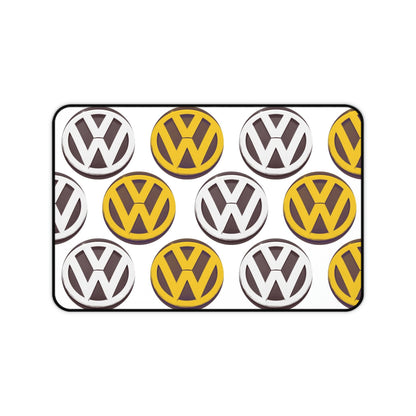 VolksWagen VW Mono Senf Schreibtischunterlage