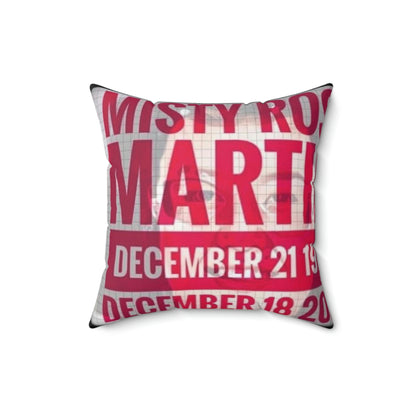 In Memoriam Misty Vincent Spun Polyester Square Pillow