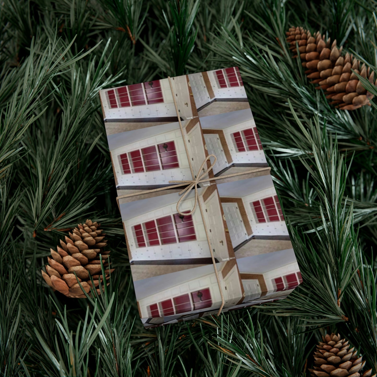 2200 S Main Street red shelf 45840 Housing Boom Gift Wrap