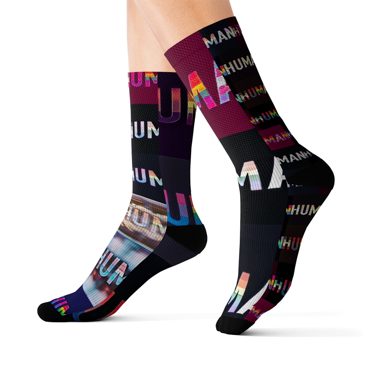 HUMAN socks Sublimation Socks