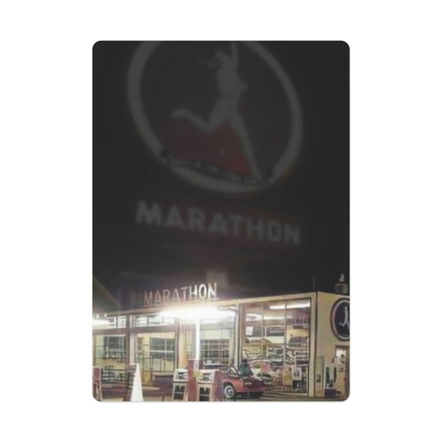 MARATHON GAS STATION Pokerkarten