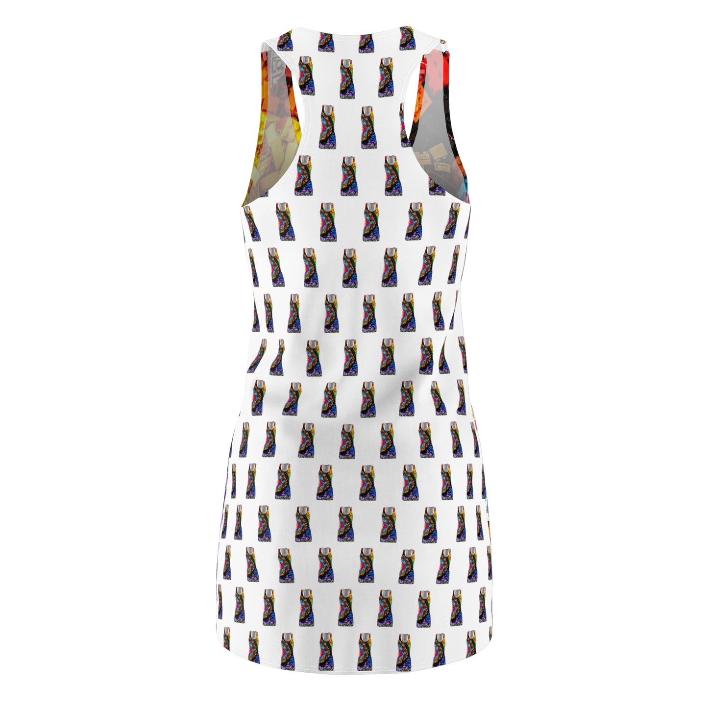 PRIDE 2023 Cut &amp; Sew Racerback-Kleid für Damen (AOP)